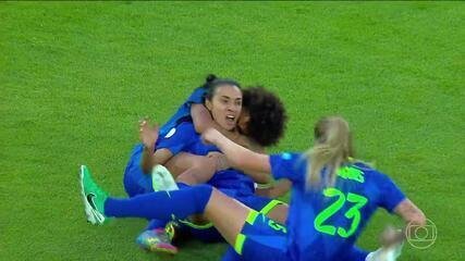 Brasil derrota Colômbia e levanta o nono troféu da Copa América Feminina - Imagem do artigo original